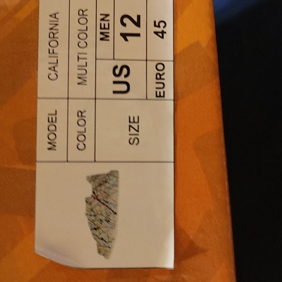 New California Swagg Splash sneakers...Multi splash size 12 - Picture 13 of 13